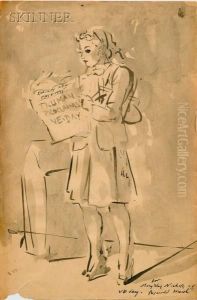 Ve Day by Reginald Marsh