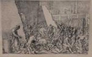 The Jungle East 10th Street by Reginald Marsh
