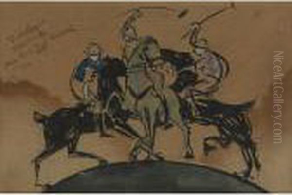 Polo Players - view 1