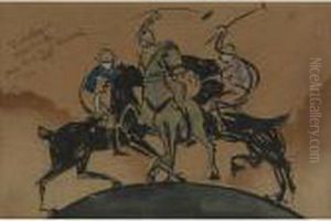 Polo Players by Reginald Marsh