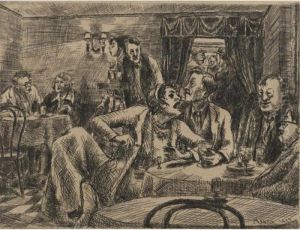 Speakeasy-julius' Annex (sasowsky 81) by Reginald Marsh