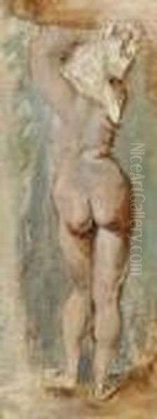Standing Female Nude - view 1