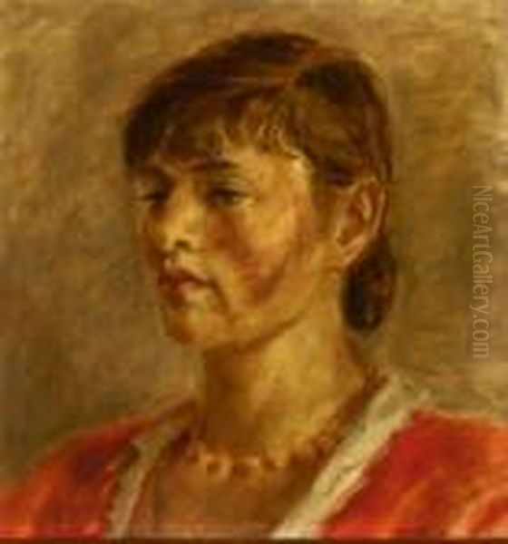 Portrait Of Joan Miriam Earl Held, The Artist""s Model - view 1
