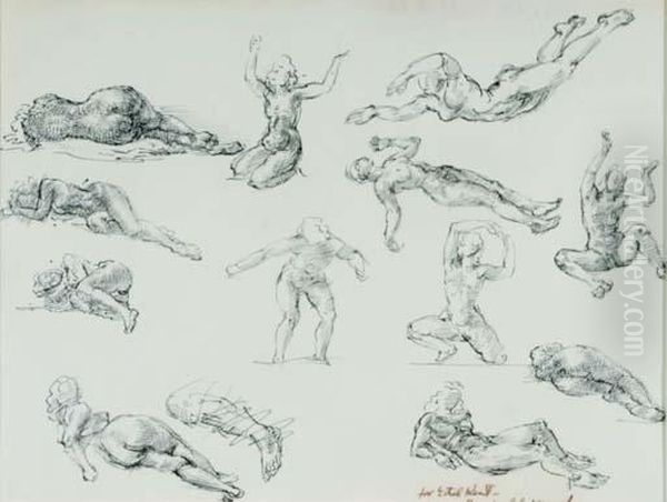 Study Of The Human Figure - view 1