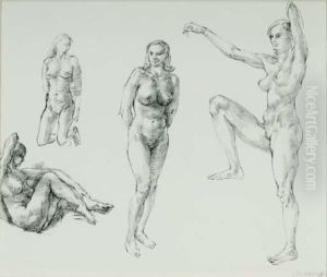 Study Of The Female Anatomy by Reginald Marsh