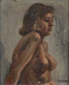 Female Nude by Reginald Marsh