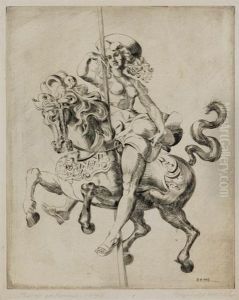 Merry Go Round by Reginald Marsh