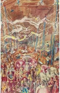 The Trapezists by Reginald Marsh