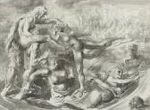 Nude Figures by Reginald Marsh