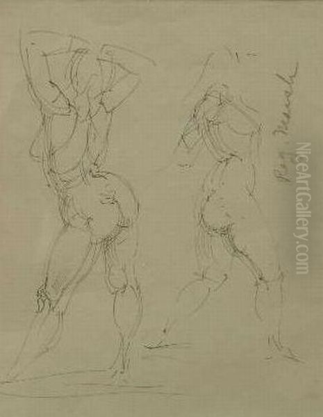 Standing Female Nudes - view 1