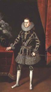 Portrait of a young gentleman of Santiago by Andres Lopez Polanco