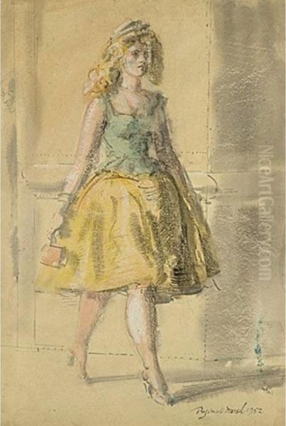 Girl Walking - view 1