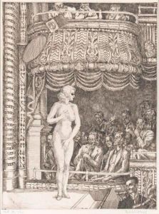 Striptease At New Gotham (s. 156) by Reginald Marsh