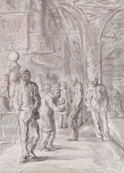 Bowery Scene (strokey's) - view 1