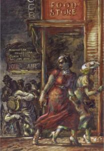 Food Store (the Death Of Dillinger) by Reginald Marsh