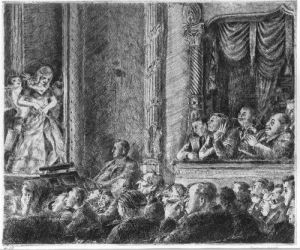 Irving Place Burlesk (sasowsky 101) by Reginald Marsh
