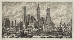 Two Etchings by Reginald Marsh