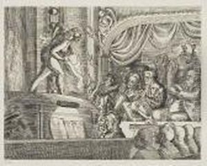 Two Etchings by Reginald Marsh