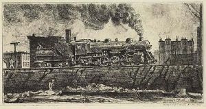 Loco--going Through Jersey City Loco--going Through Jersey City