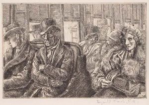 Third Ave, El by Reginald Marsh