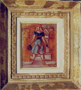 Young Woman by Reginald Marsh