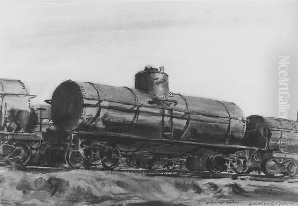 Railway Tank Car, Jersey City - view 1