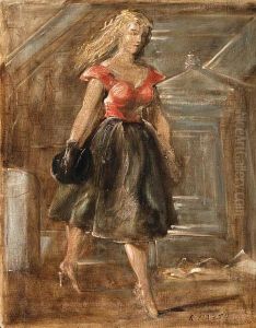 Street Girl by Reginald Marsh