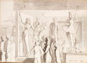 Atomic Blonde by Reginald Marsh