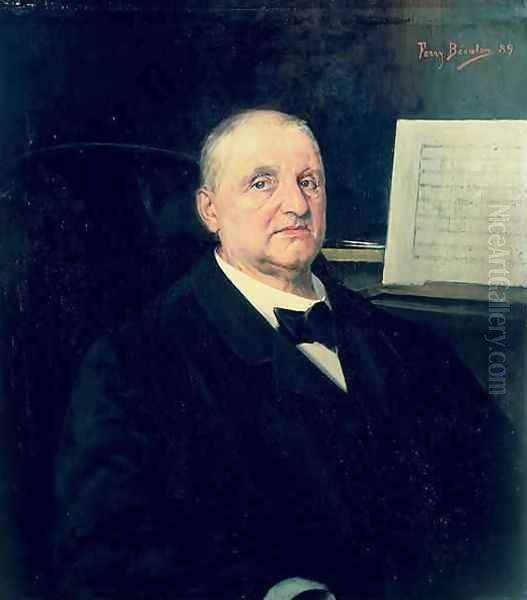 Anton Bruckner, 1889 - view 1
