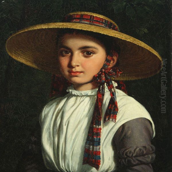 Portrait Of A Young Girl - view 1