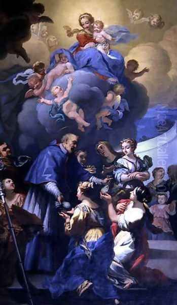 St. Nicholas Distributes his Three Bags of Gold, c.1705 - view 1
