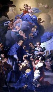 St. Nicholas Distributes his Three Bags of Gold, c.1705