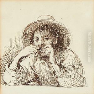 A Boy Plays Jew Harp