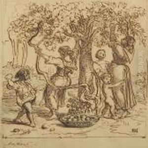 Scenery From An Italian Orchard