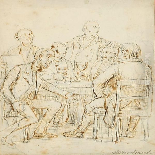 Gentlemen At A Party - view 1
