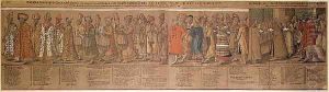 The Great Embassy of Ivan IV 1530-84 of Russia to the Holy Roman Emperor at Regensburg in 1576 by Michael Peterle