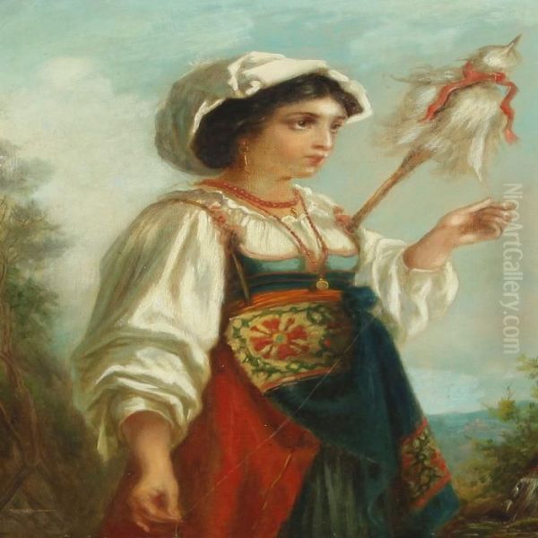 Young Italien Girl - view 1