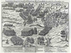 The Battle of Dreux, 19th December 1562 by Tortorel, J. Perrissin, J. J. &