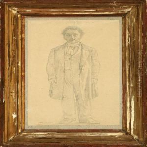 Young Gentleman Dressed For A Ball by Wilhelm Marstrand