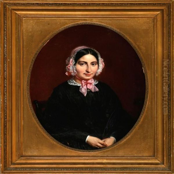 Portrait Of A Girl In A Black Dress - view 1