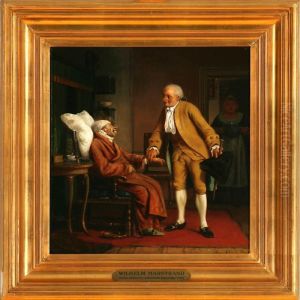 Mester Bonifacius Undersoger Patientens Tunge by Wilhelm Marstrand