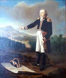 Portrait of Gen Pierre Dominique Garnier by Francesco Pascucci