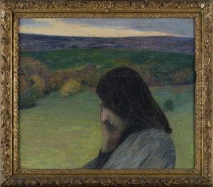 Femme Pensive Au Crepuscule