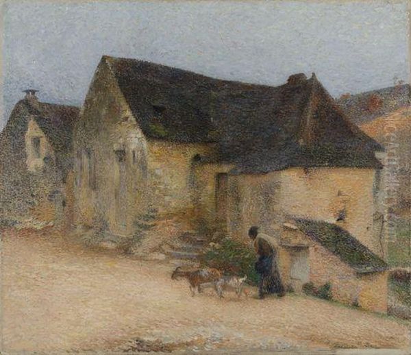 Chevriere Devant Une Vieille Maison A Labastide - view 1