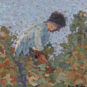La Vendangeuse by Henri Martin