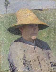 Portrait De Paysan by Henri Martin