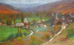 Vue Generale De Labastide Du Vert Du Haut Du Parc De Marquayrol