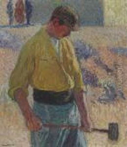 L'ouvrier by Henri Martin
