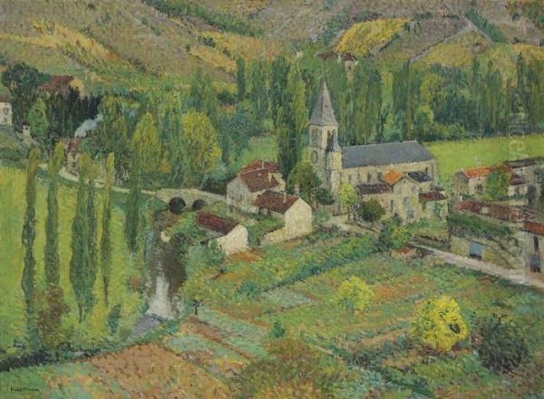 L'eglise, L'ecole Et Le Pont De Labastide-du-vert - view 1