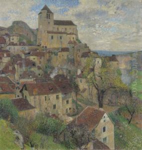 Vue Generale De Saint Cirq Lapopie